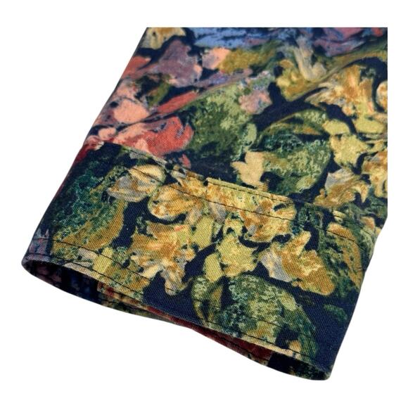 Coldwater Creek Women's M Button LS Multicolor Floral Shirt All Over Prints - Picture 5 of 9